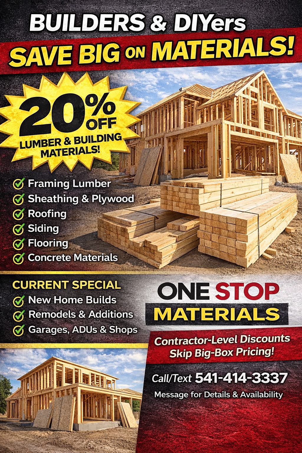 One Stop Rentals and Materials | Central Point OR