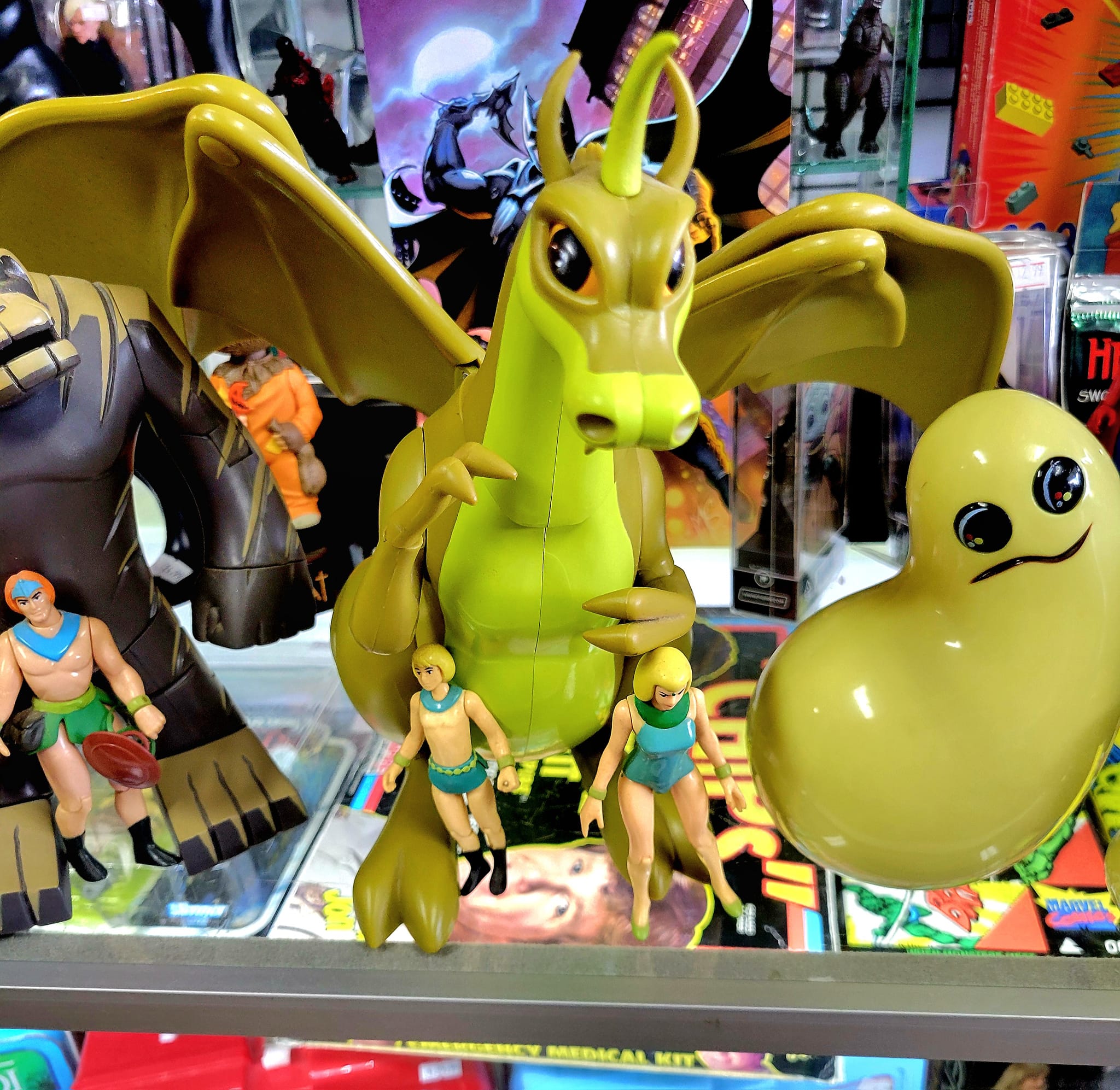 Herculoids action figure sets by X-Plus
