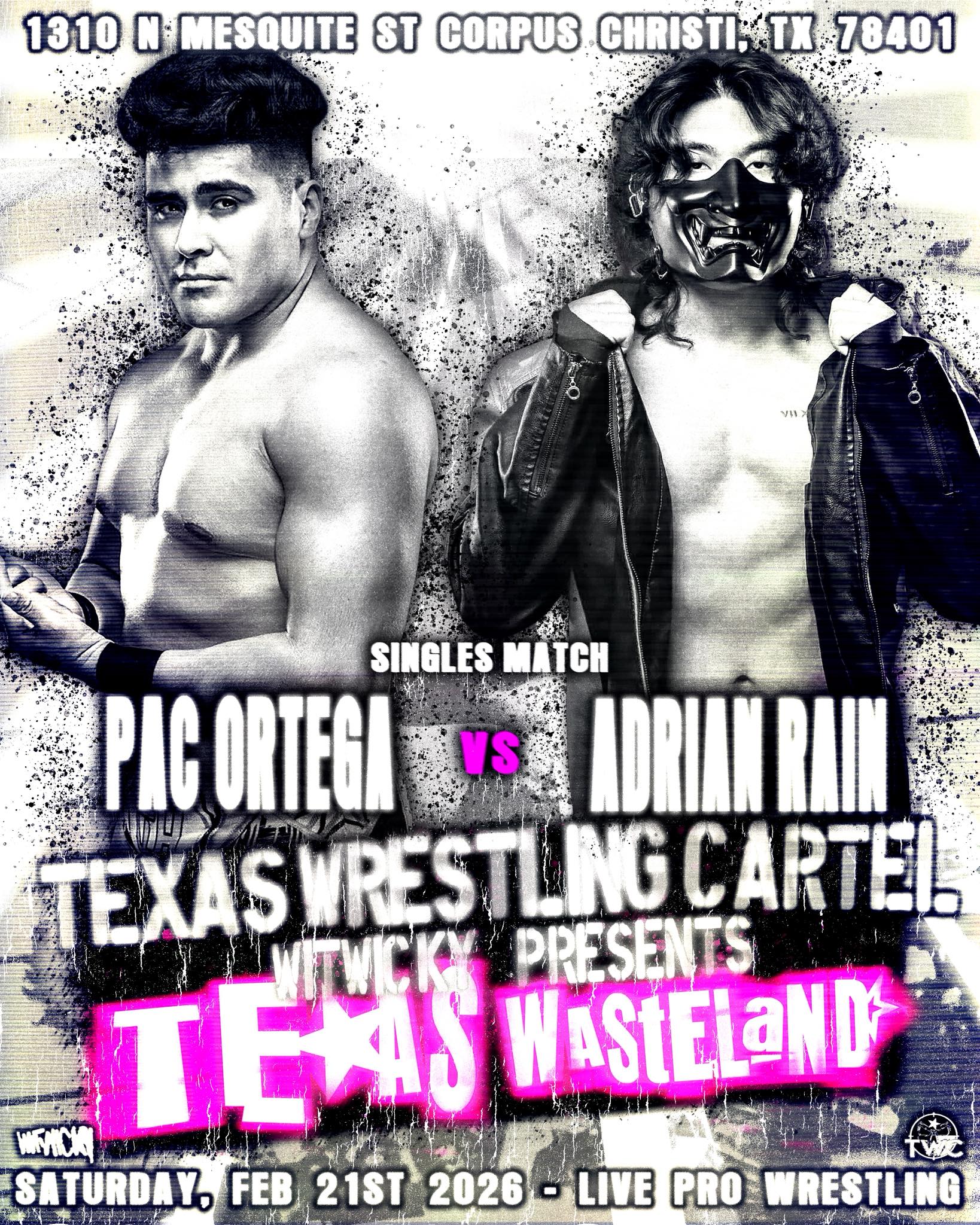 🚨 MATCH ANNOUNCEMENT 🚨 All the... - Texas Wrestling Cartel | Facebook