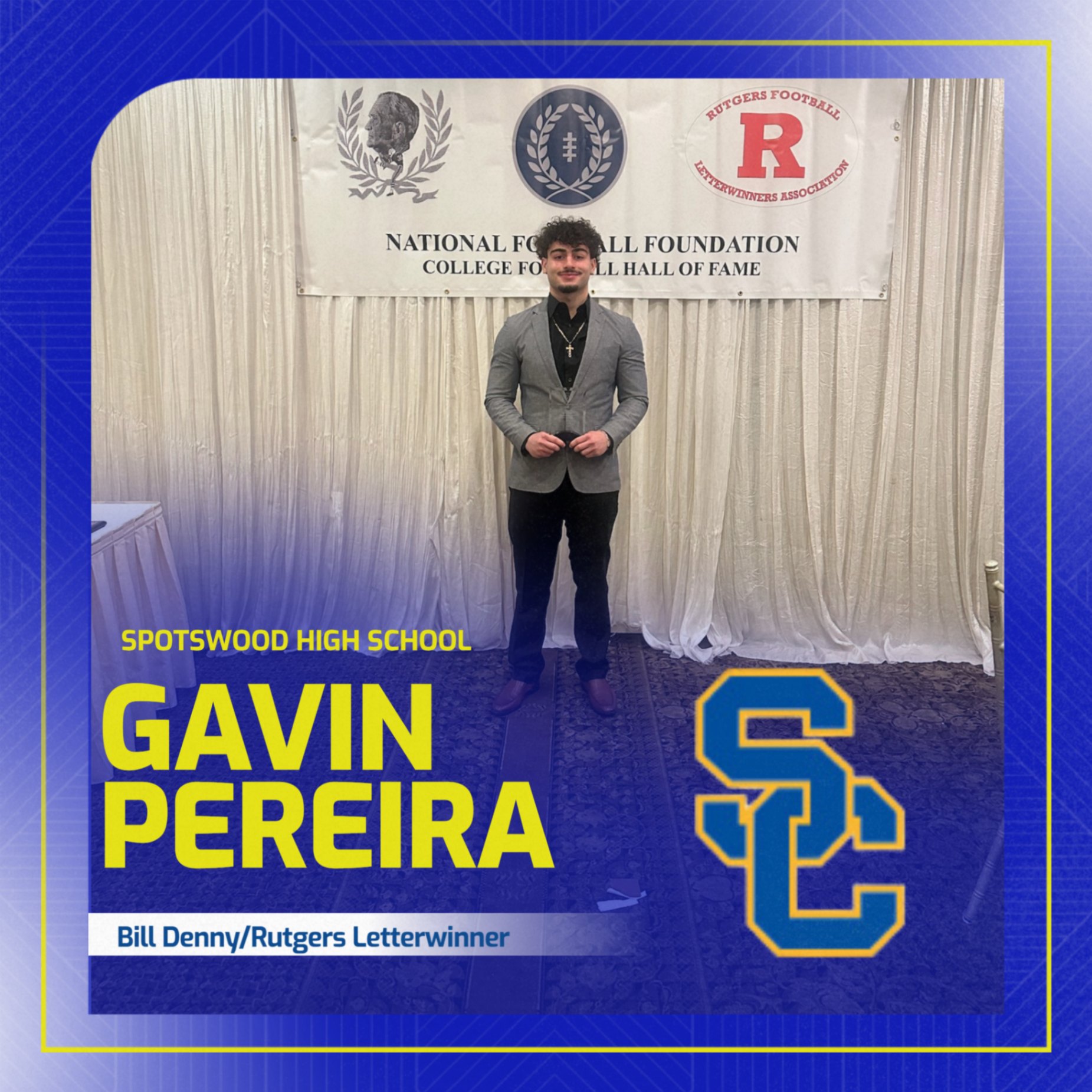 Spotswood - Congratulations to Gavin Pereira on being named a Scholar ...