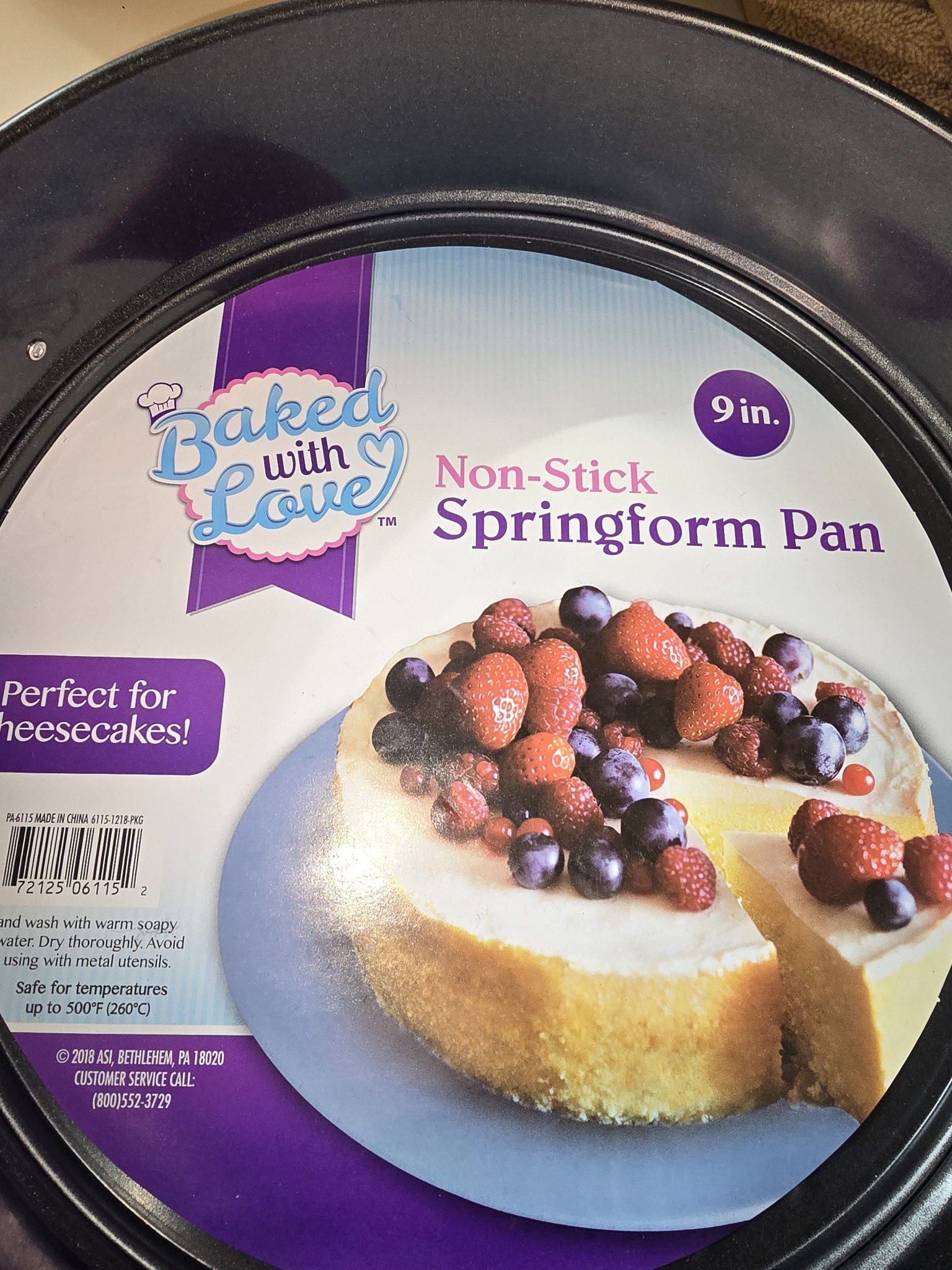 Cheesecake Lovers | Wilton Springform pans are about 20$ after tax in ...