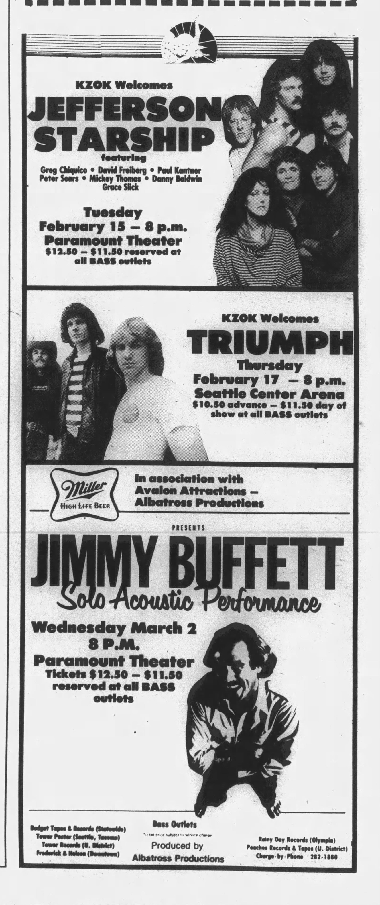 Metal bands perform at Oakland Civic Auditorium in 1981