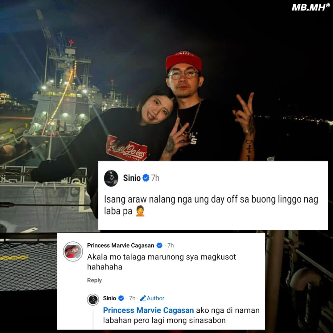 Mcboy Mcheaven - Princess Marvie Cagasan 🗣️💬 to Sinio 🤦🏽🙆🏽 | Facebook