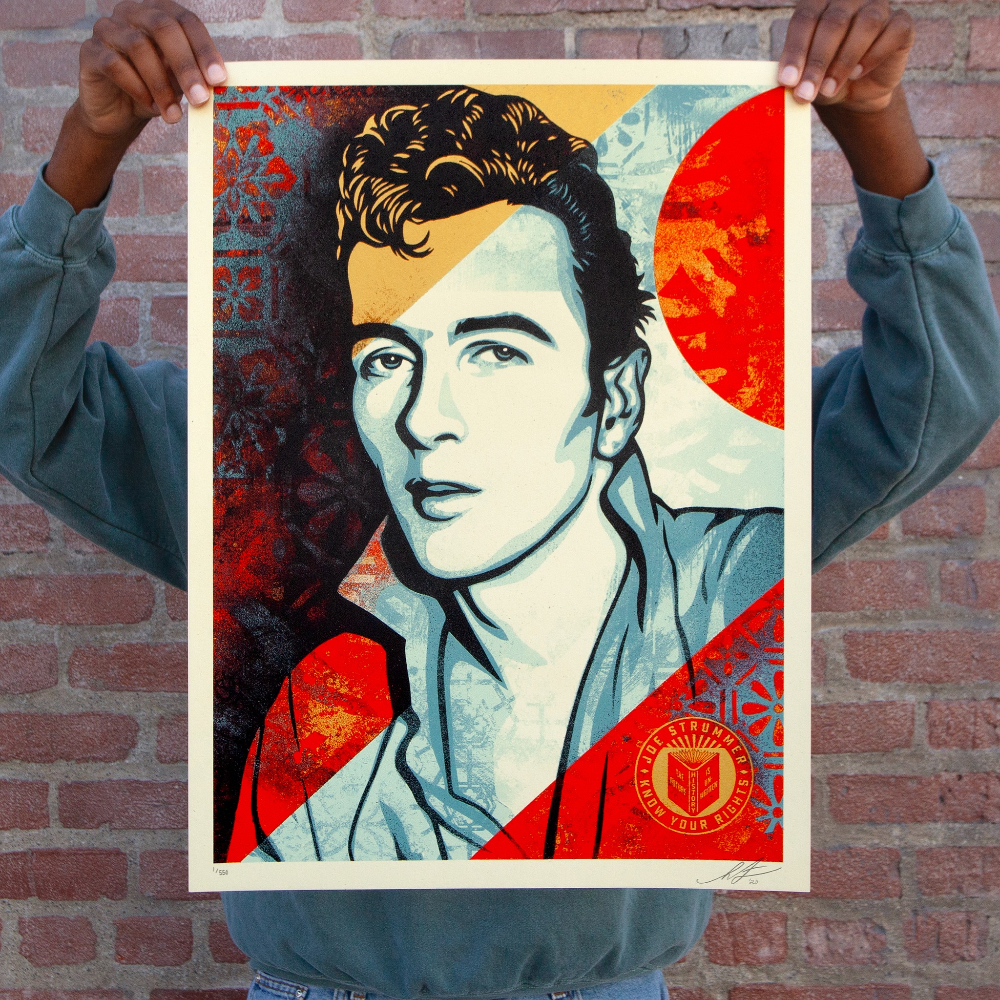 NEW Print Release: “Joe Strummer - Know Your Rights” In