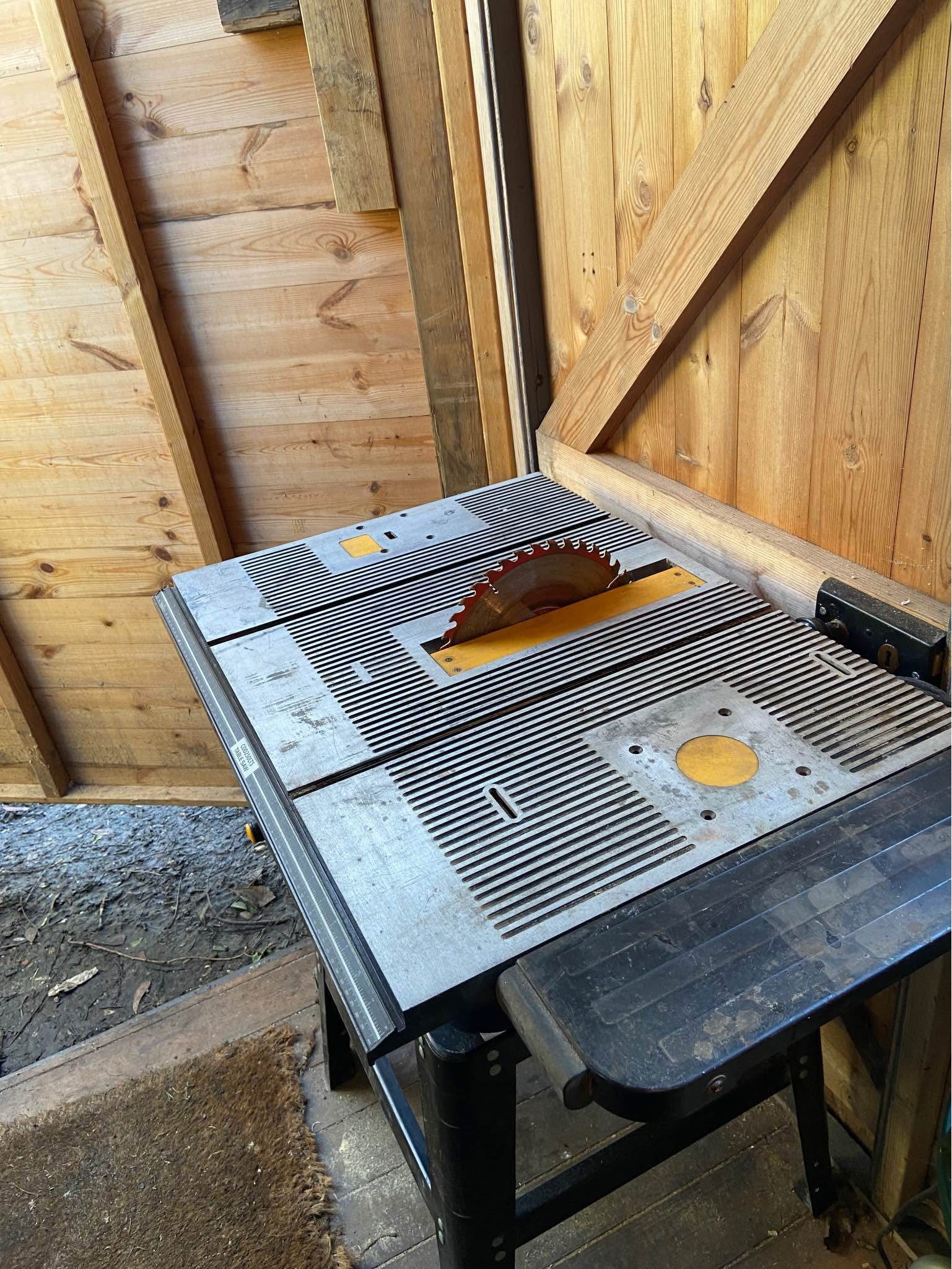 Macallister Table Saw including Router & jigsaw options & stand ...
