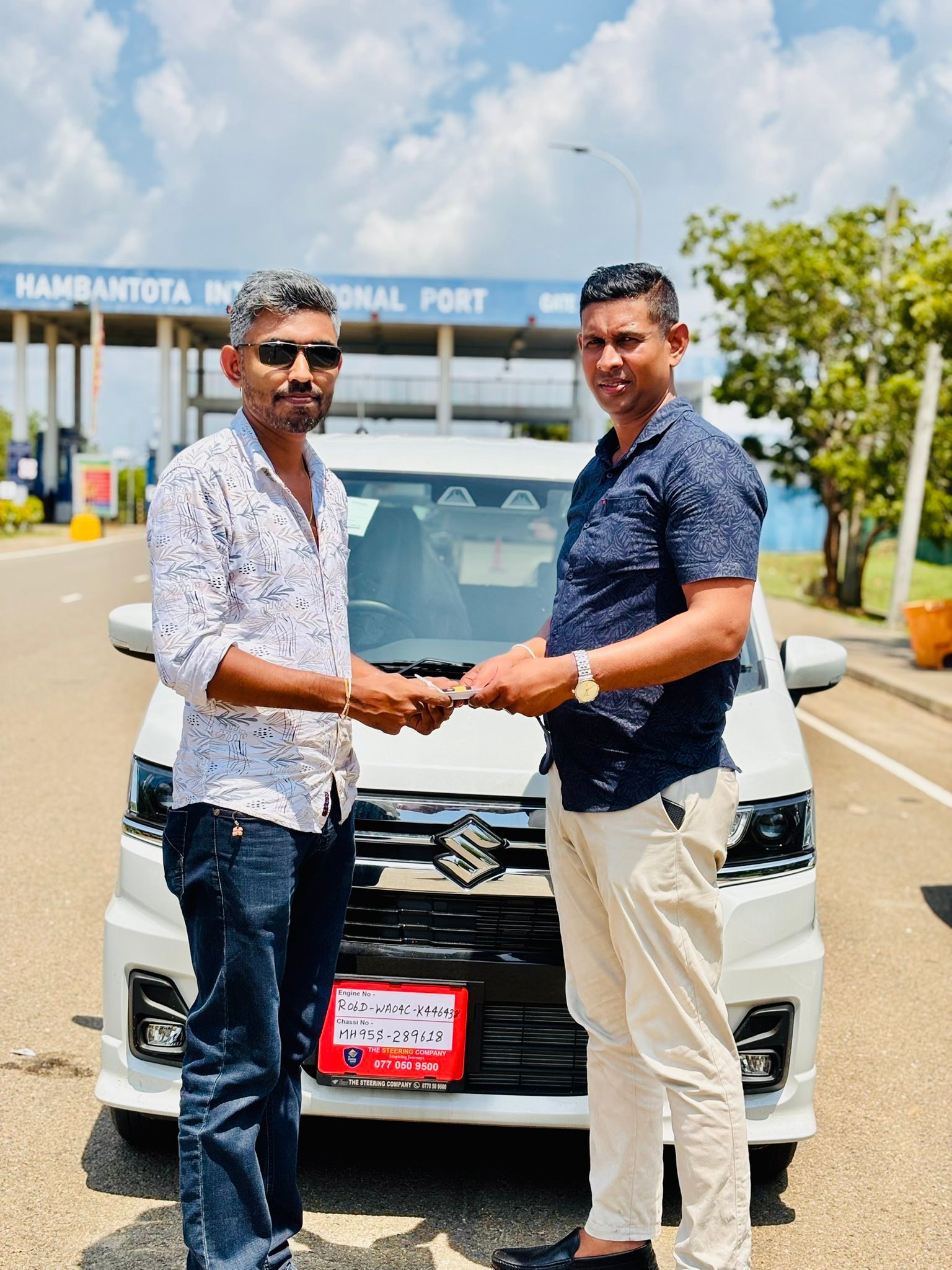 Congratulations Mr. Ranga Chamika on Your New Vehicle! 🚗✨ On