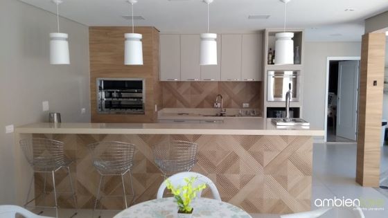 Área Gourmet lindíssima 🤩 Projeto... - Ambientare Planejados