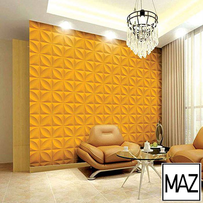 แผ่นติดผนัง 3 มิติ ยี่ห้อ MAZ นวัตกรรมตกแต่งผนัง เหมาะสำหรับ บ้าน ...