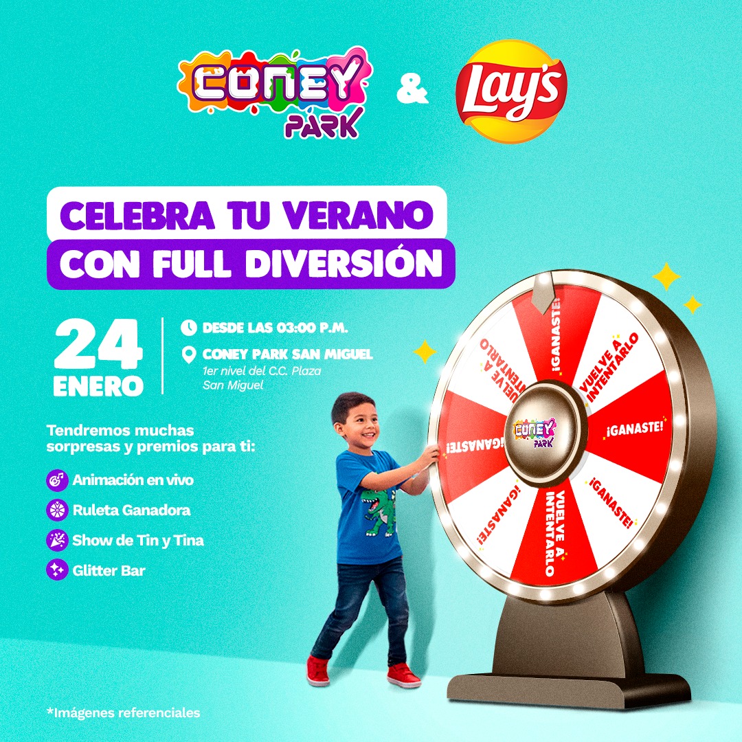 Coney - ☀️Coney y Lay's Perú traen la verdadera diversión este verano🎉 ...