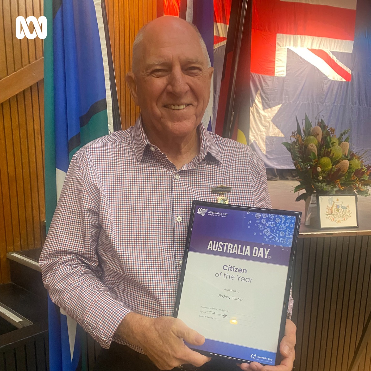 ABC Broken Hill - Congratulations to Rod Garner who has...