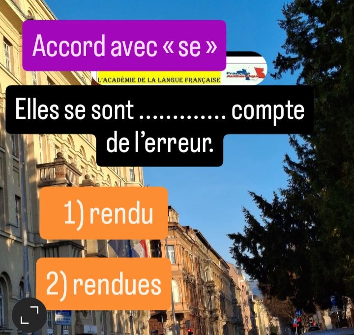 #conjugaison ️ Choisis... - Académie de la langue française | Facebook