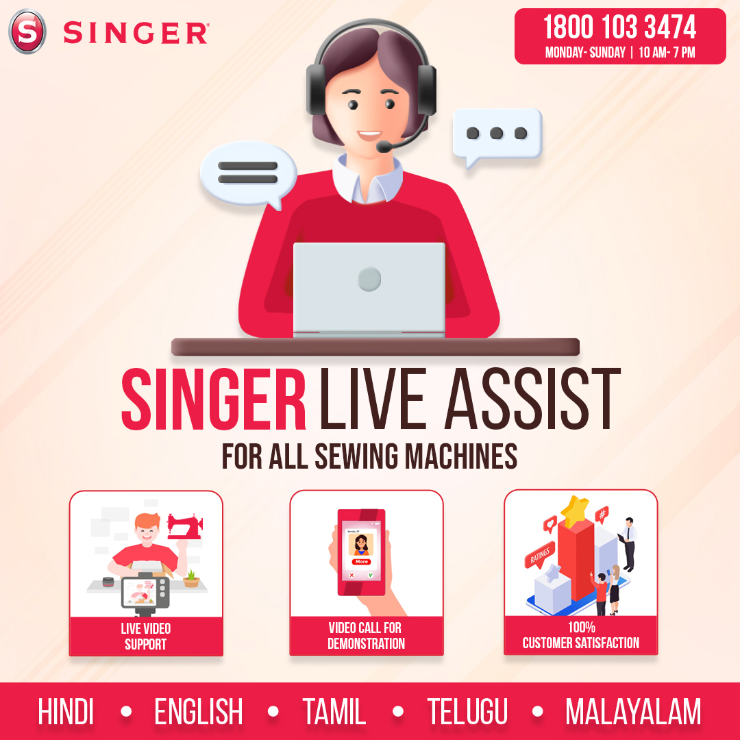 Singer India - For the first time in the industry - SINGER...