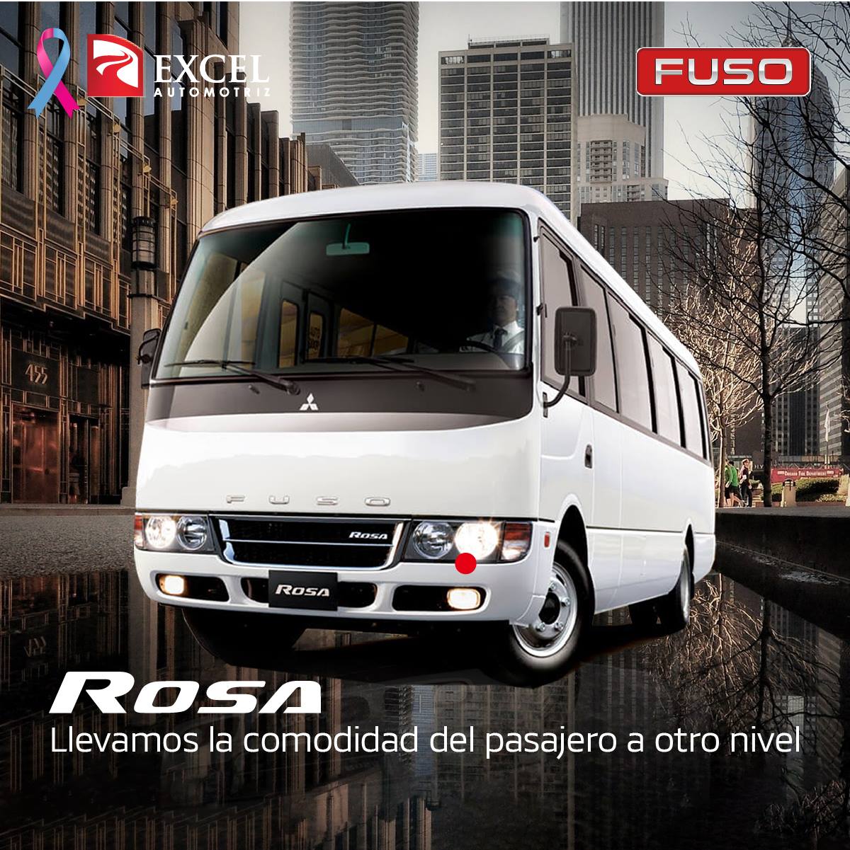 FUSO Panamá - Nuestro modelo FUSO Rosa te permite... | Facebook