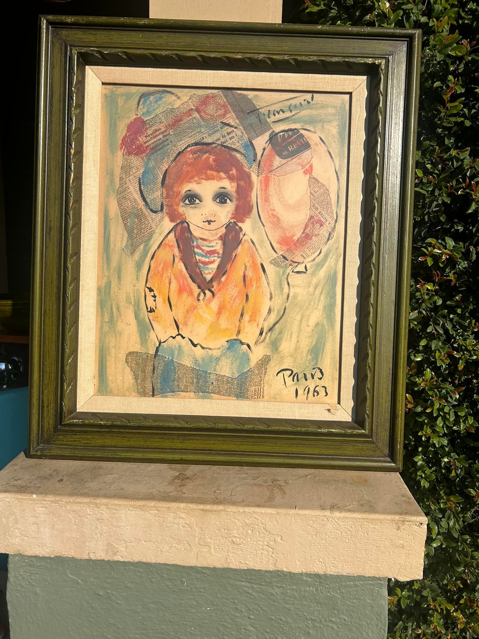 What is the value of Regis de Bouvier de Cachard's 1963 oil painting?