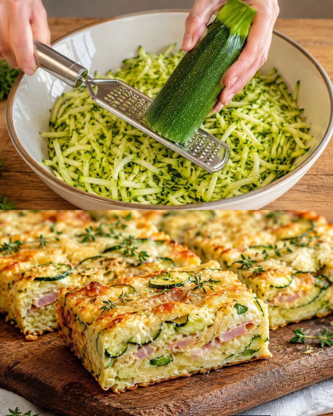 Cozy Garden-Fresh Zucchini Breakfast Bake – Perfect for Lazy