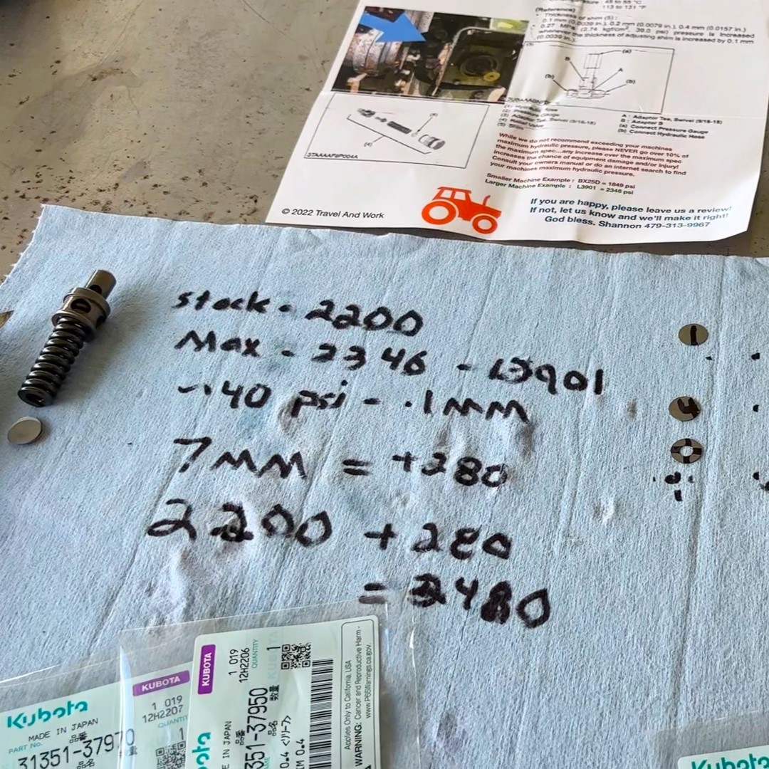 Piney - What kind of tractor calculus is Brad doing here?!! #tractor # ...