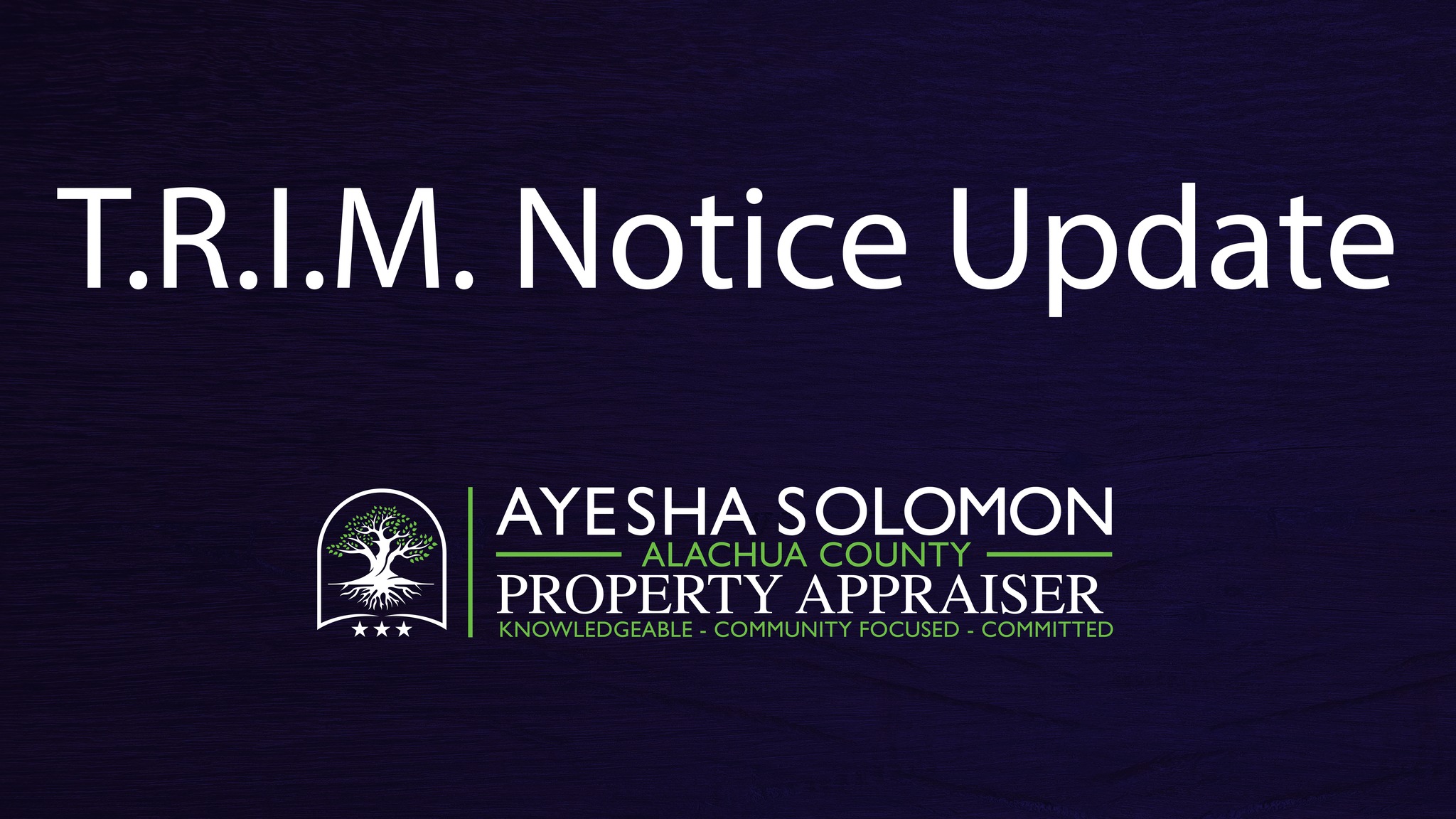 Alachua - The concerns of some Alachua County property owners via ...