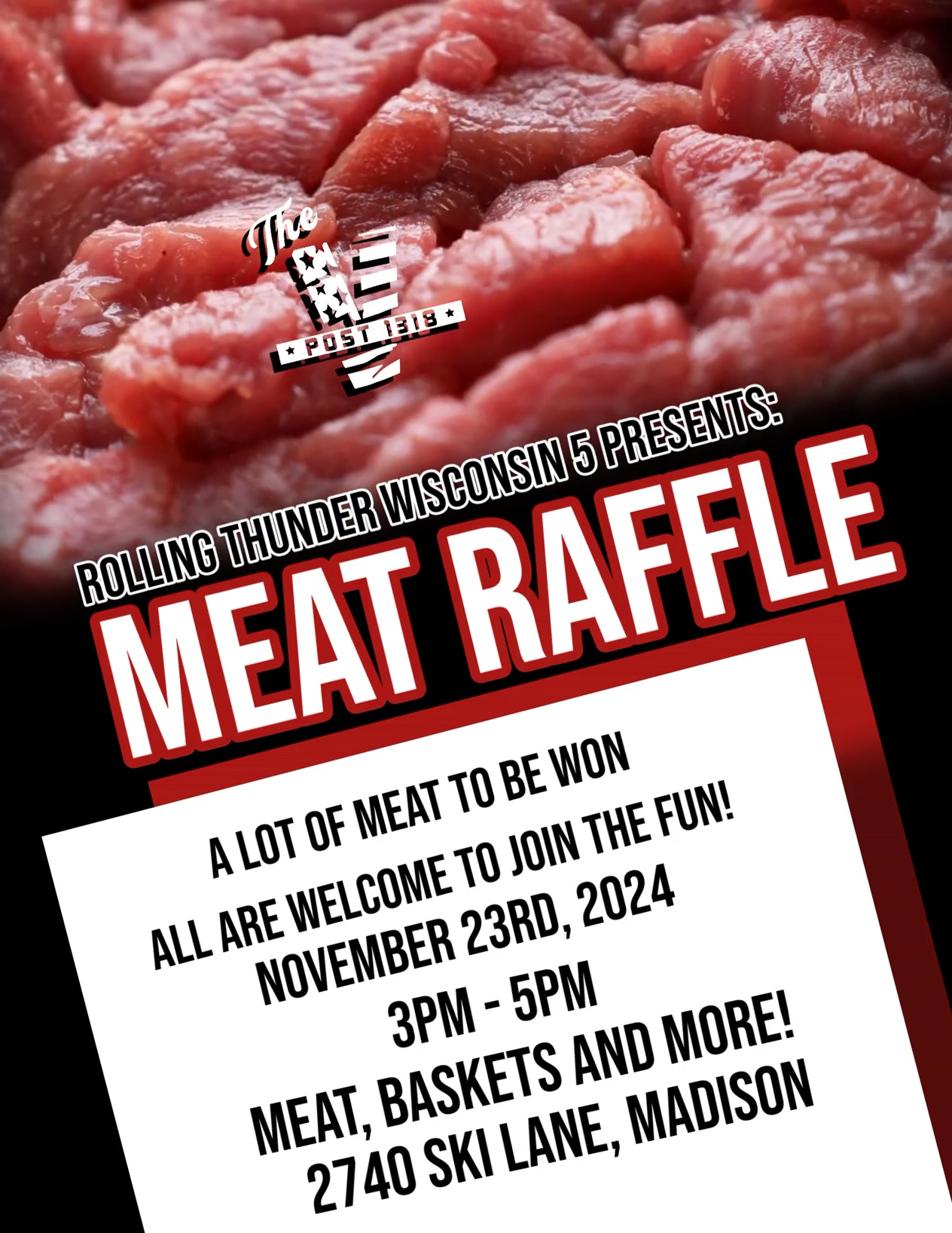 Monthly Meat Raffle