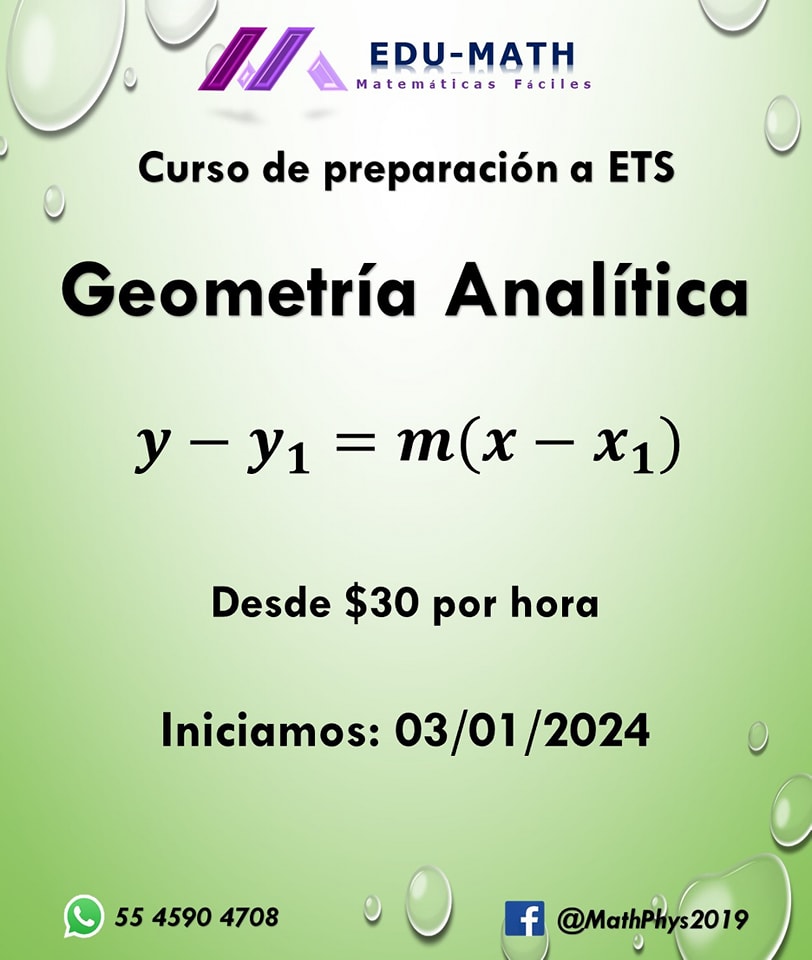 Edu-Math - 🤩 Curso de preparación para ETS de Geometría... | Facebook