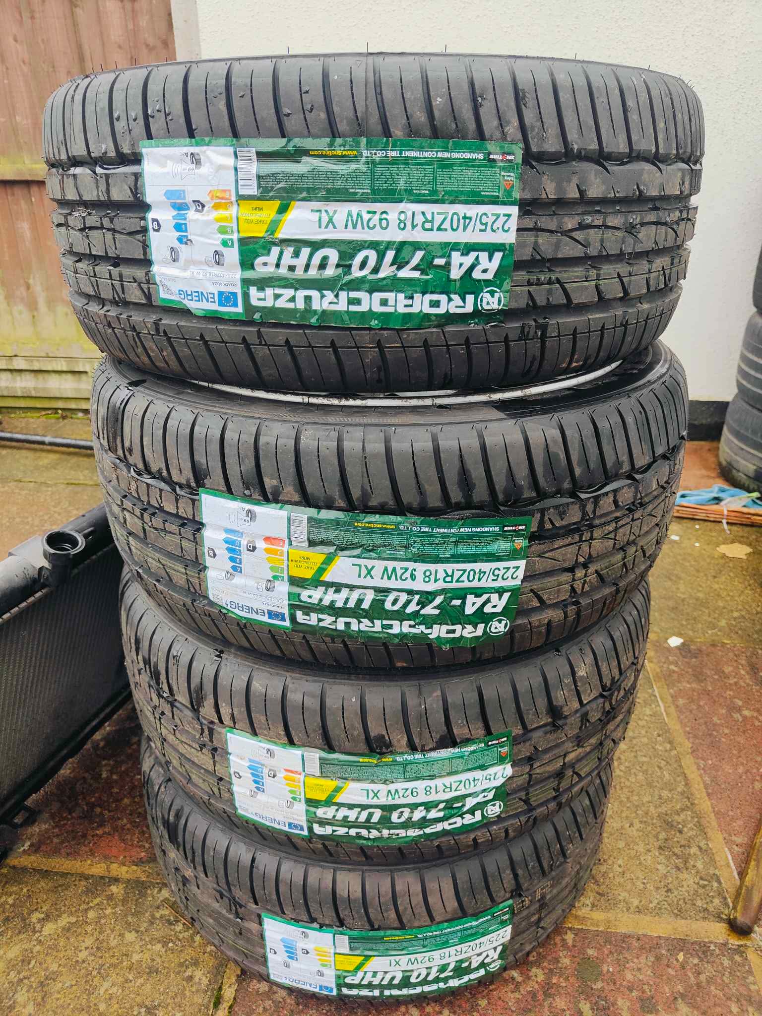 350z wheels with brand-new tyres | Used - like new | £400.00 