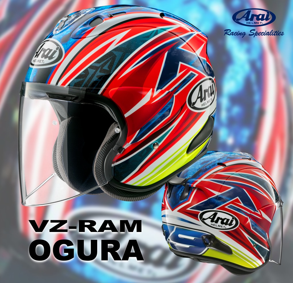 Arai VZ-Ram Ogura Coming Soon Stay Tuned for more updates