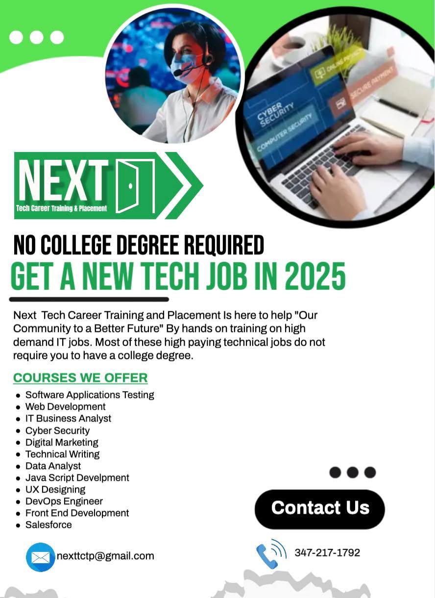 Next Tech Career Training and Placement