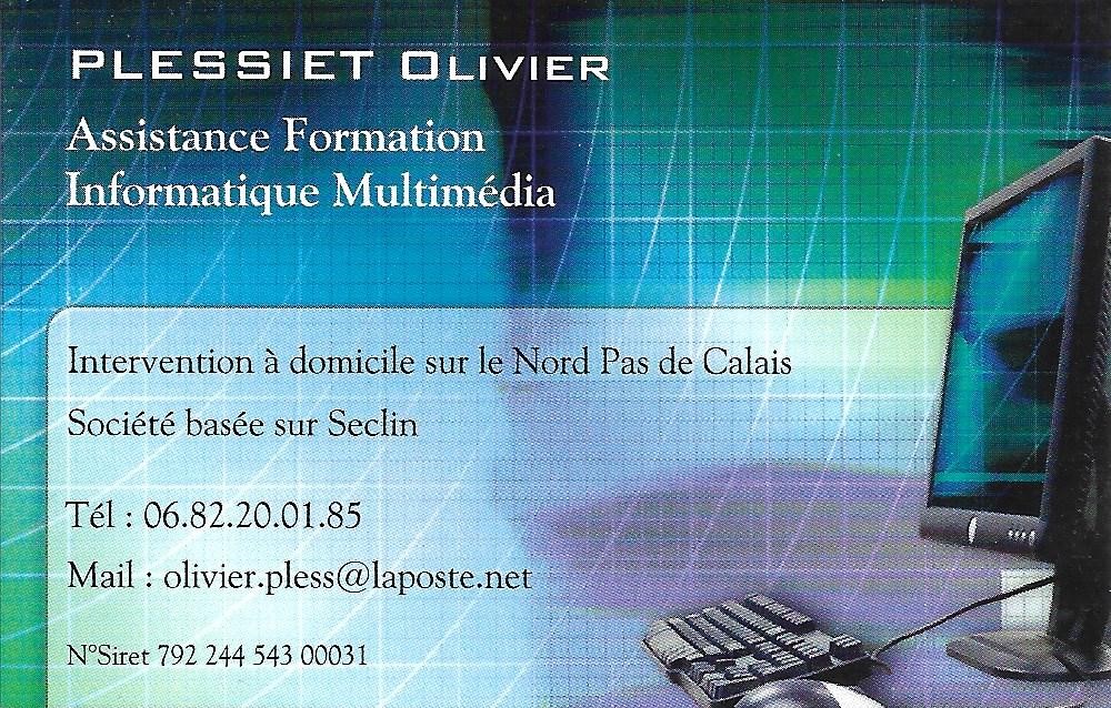Plessiet Olivier Assistance Formation Informatique Multimédia | Seclin