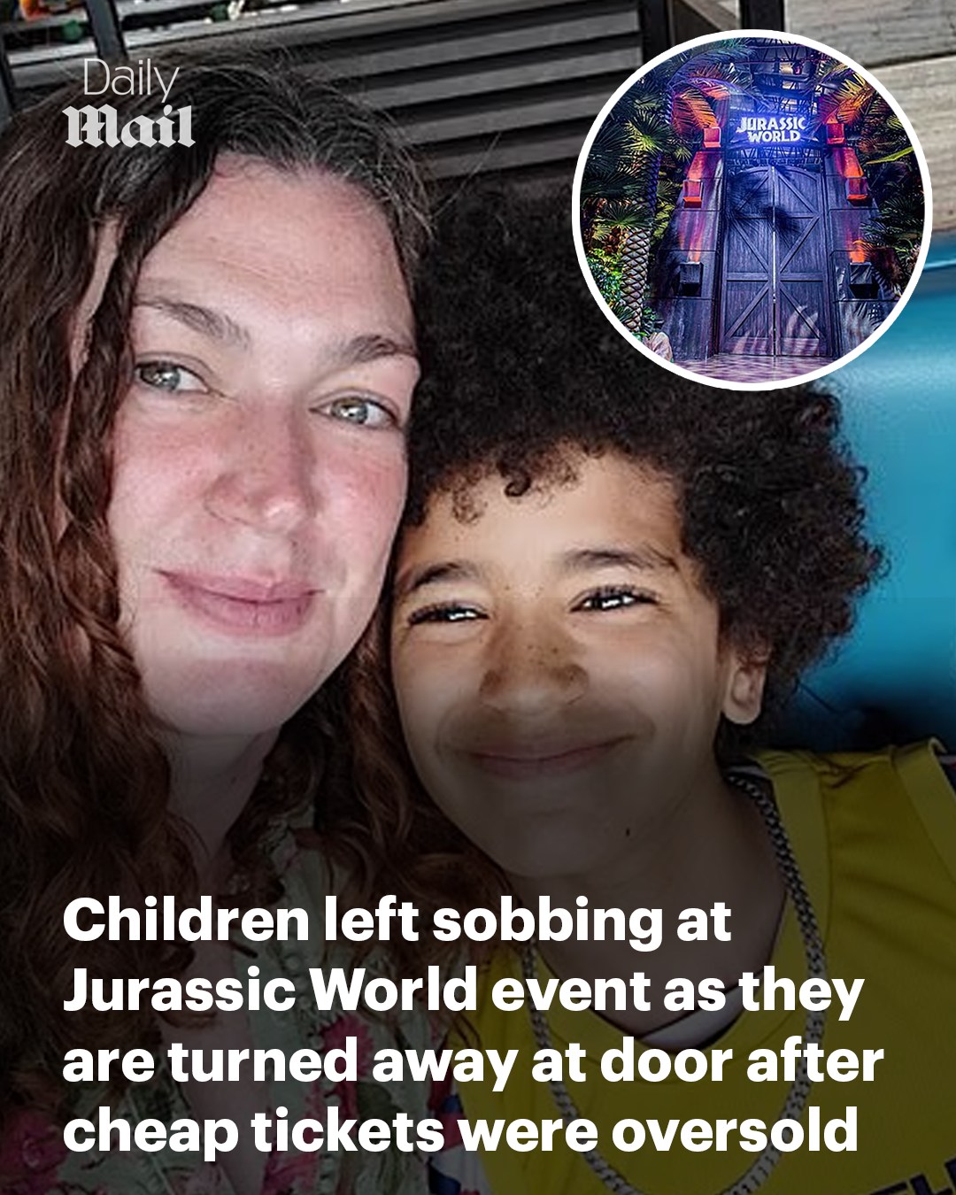 Daily - One boy burst into tears after his mum told him they could not ...