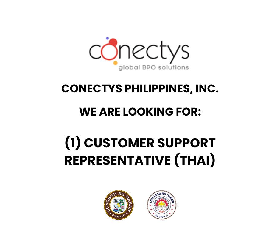 CONECTYS PHILIPPINES INC./ DAVAO... - PESO-Trabaho Dabawenyo | Facebook