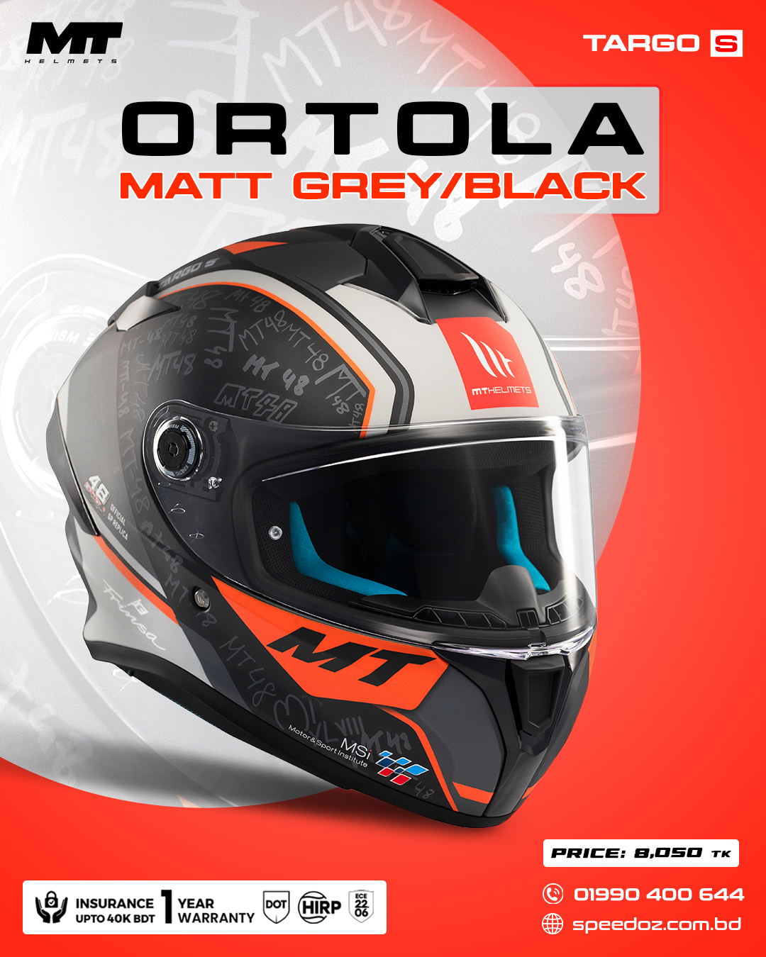 casco mt helmets speed Torres Adventure Full Face Helmet Comfort lining and cheek pads that are removable and washable Speed and Strength SS900 Solid