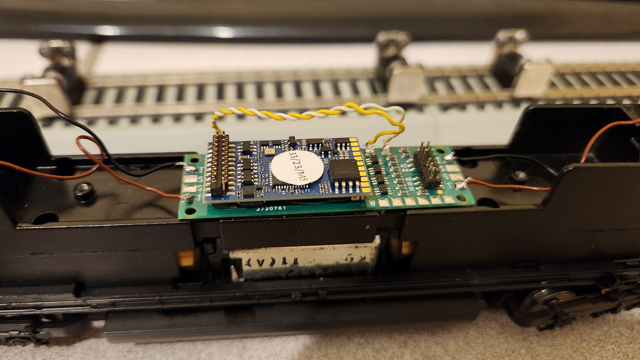 How to wire MTS-Line sound kit decoder in LGB 2080S G gauge model