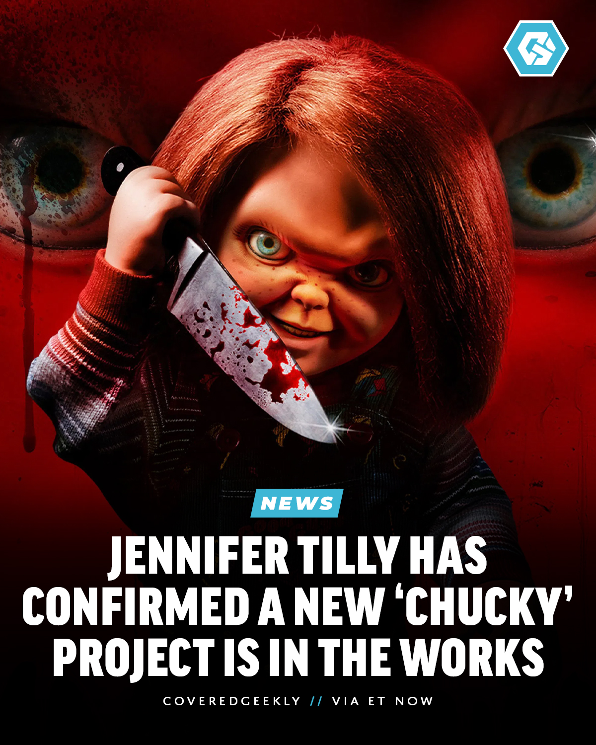 CoveredGeekly - Jennifer Tilly has confirmed that a new... | Facebook