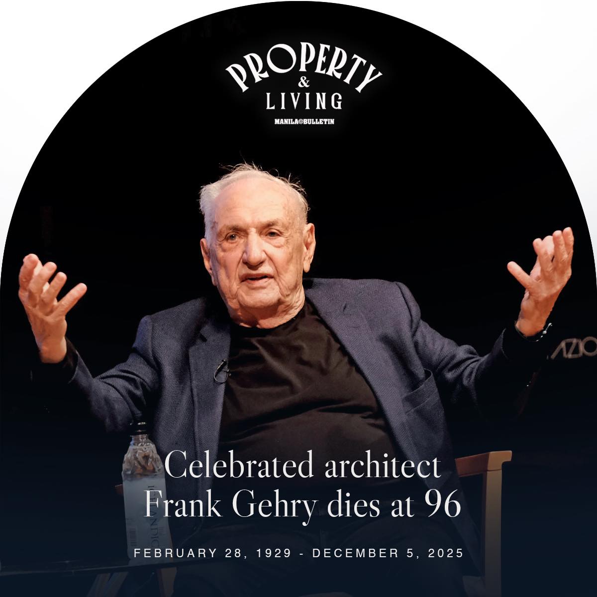 Manila - Frank Gehry, who designed some of the most imaginative ...