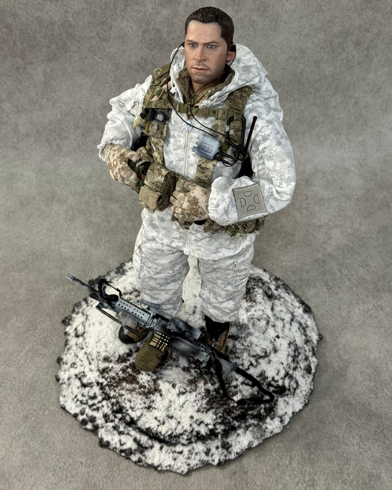 SOLDIER STORY : 1/6 SEAL NAVY - NSW Winter Warfare Gunner [Hobby