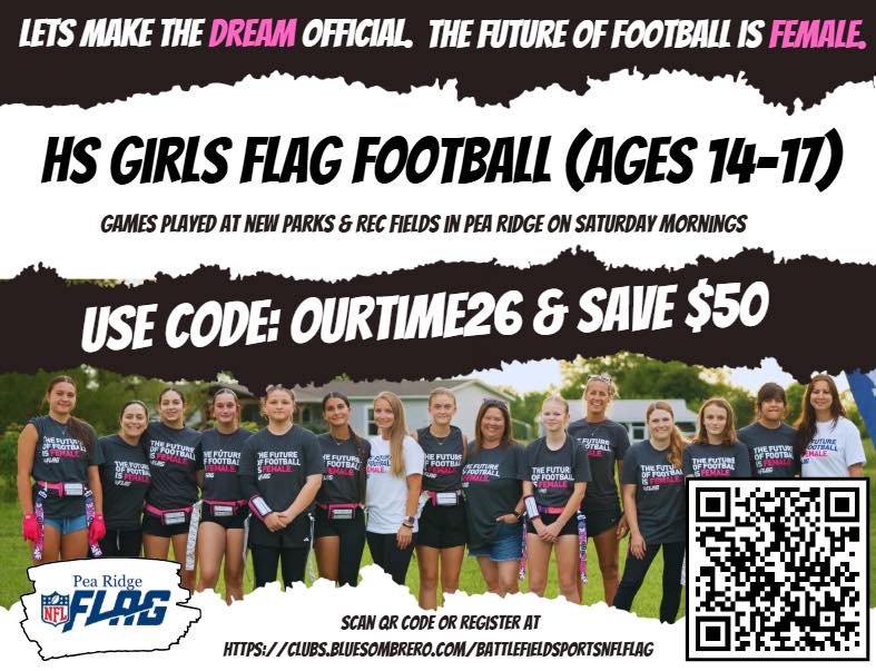 Pea Ridge NFL Flag Football | Pea Ridge AR