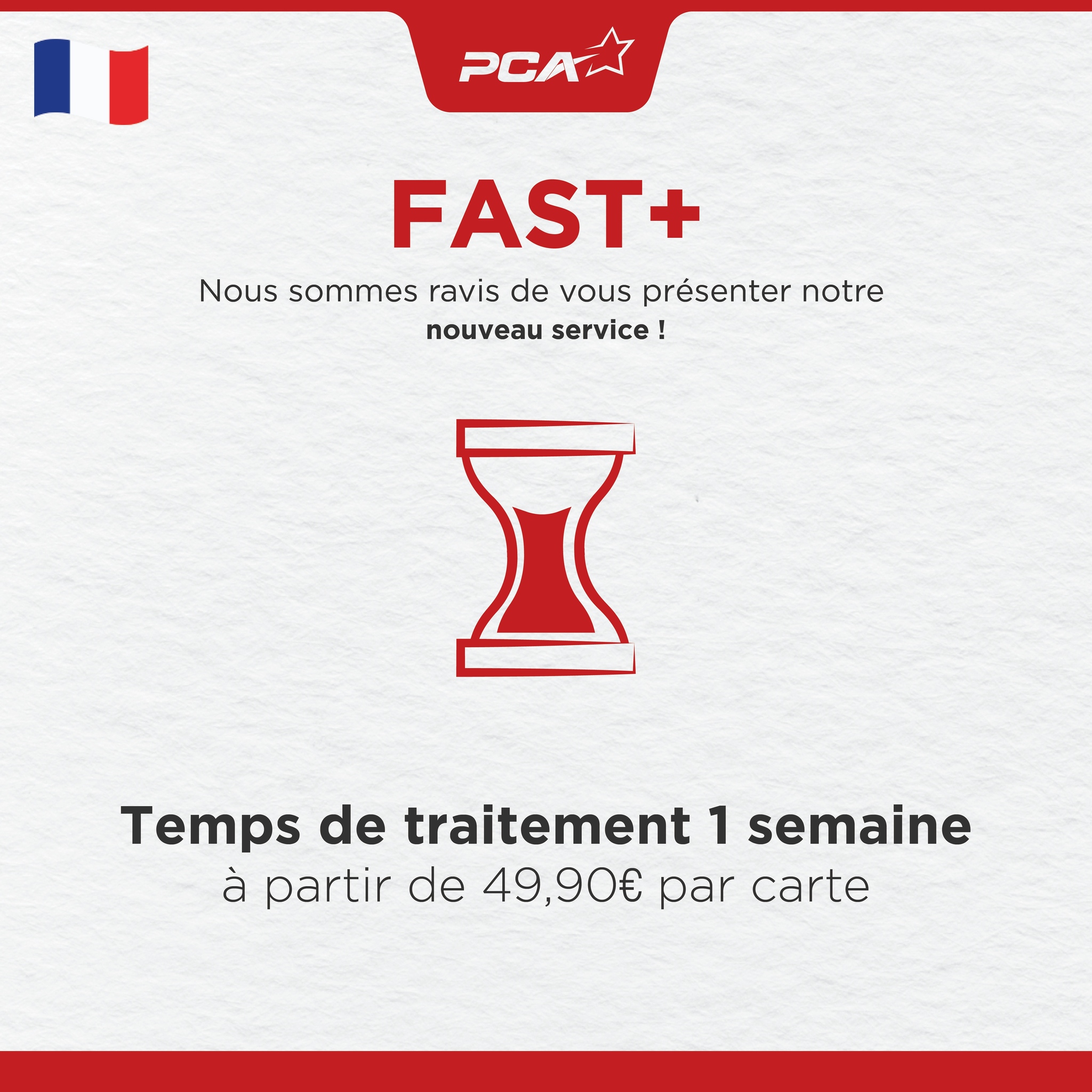 PCA grade - 🇫🇷 Le Fast+ est de retour ! ⚡️ Fast+ is back! 🇬🇧