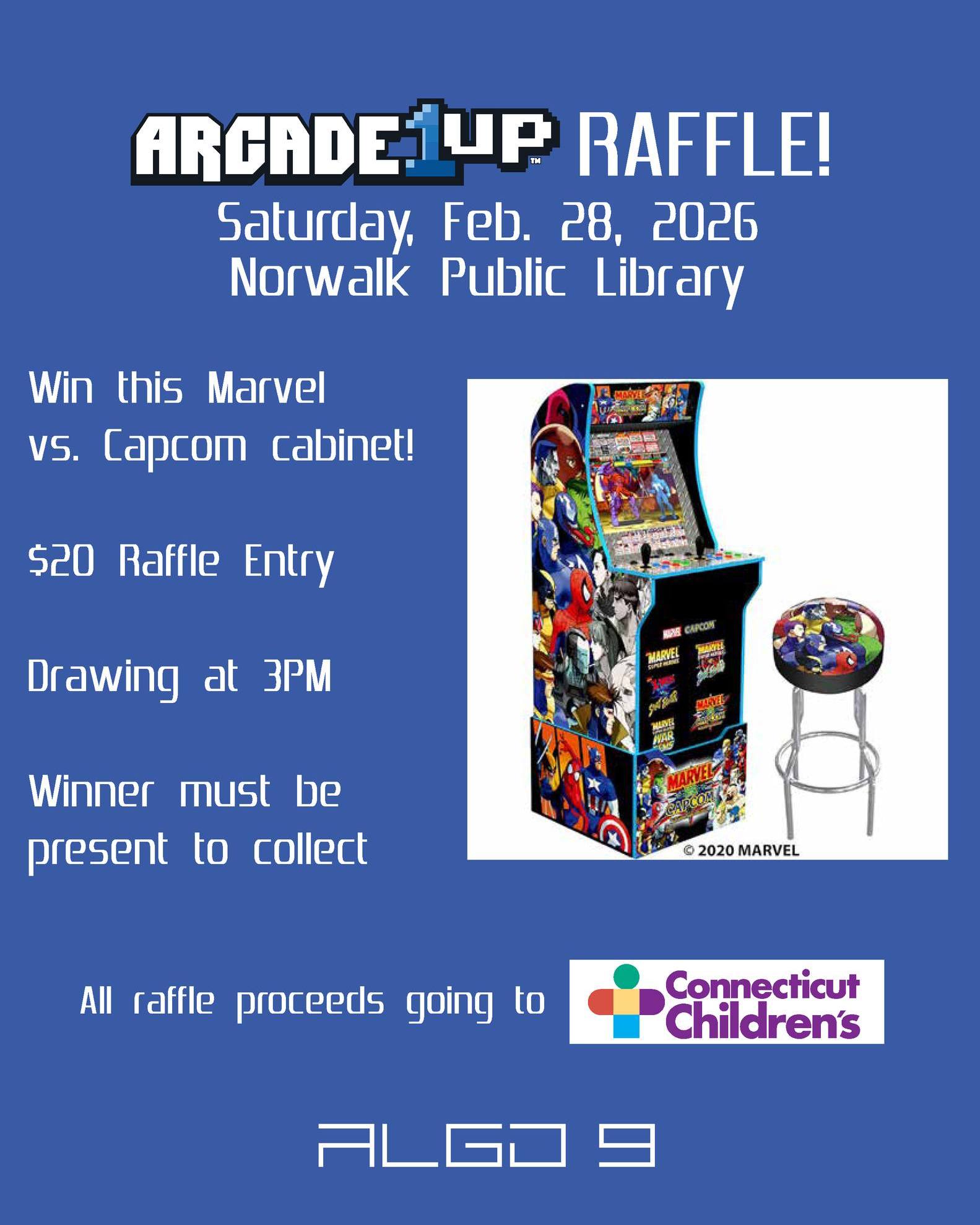 ALGO - RAFFLE TIME! I'll be holding a charity raffle during ALGO 9 ...