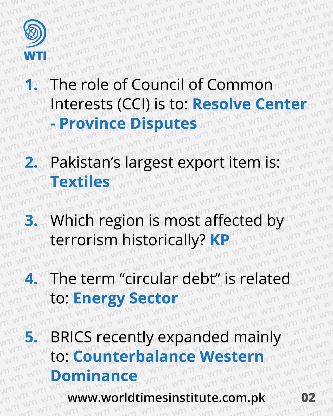 World Times Institute added a new... - World Times Institute