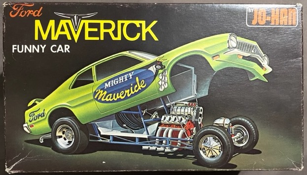 Is the Jo Han Mustang funny car model kit an original issue or a