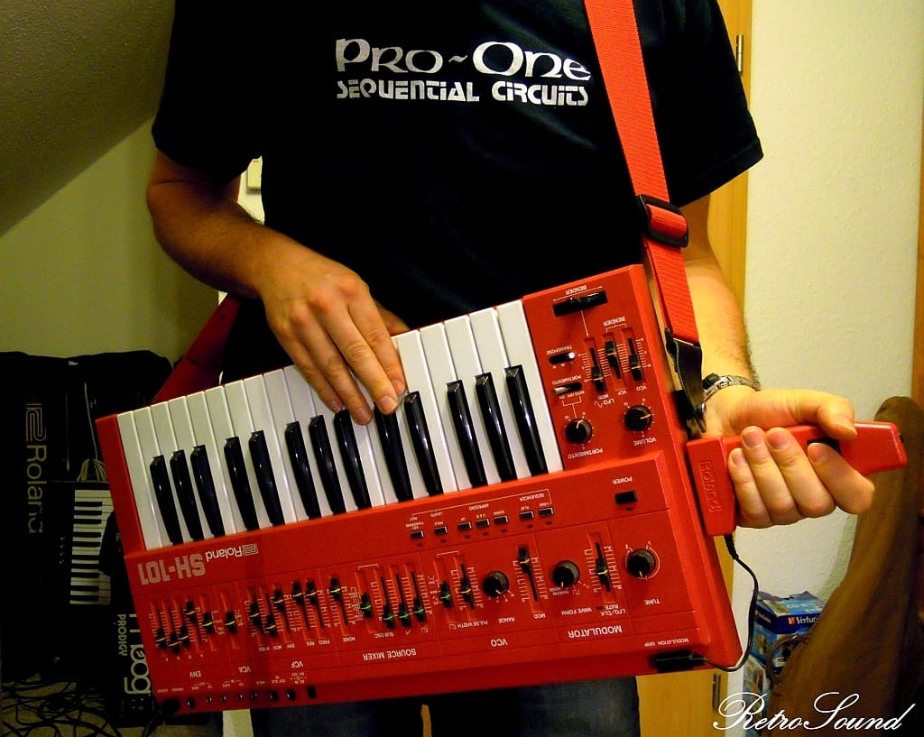 Inspired by the classic 1980's SH-101 Synthesizer, the Roland SH