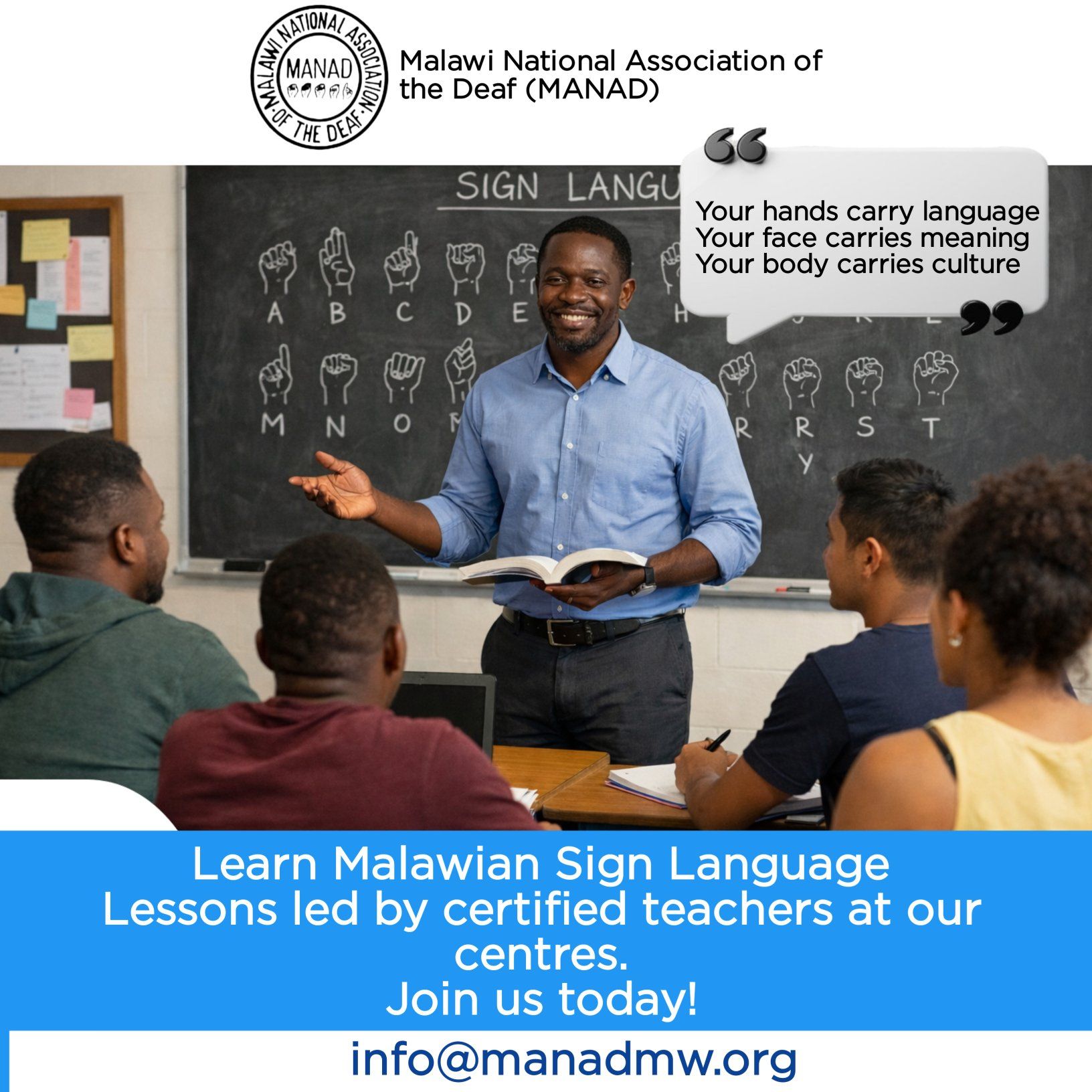 Malawi - Learn Malawian Sign Language Lessons led by certified teachers ...
