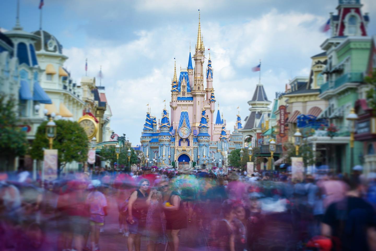 Disney Bridges - The blur in this photo encapsulates the...