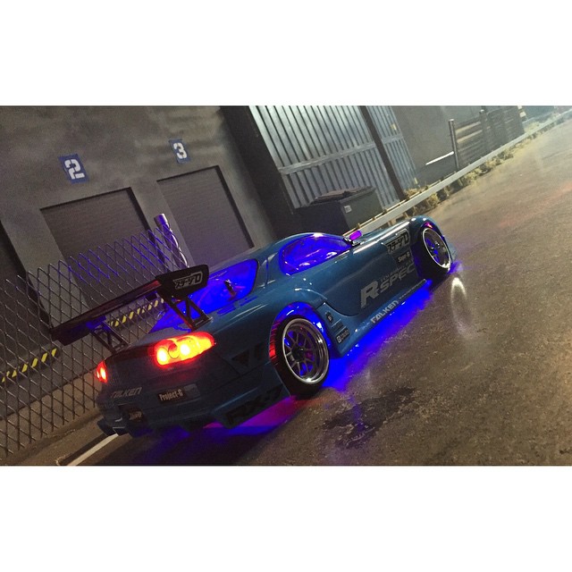 HPI Racing - Quick snap of the HPI Mazda RX-7 + Aero Body kit ...