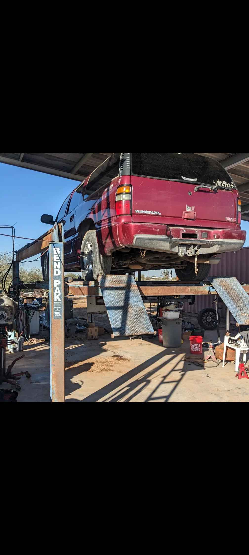 Bend pak 4 post alignment rack 12k lb lift - Weight Lifting Machines ...