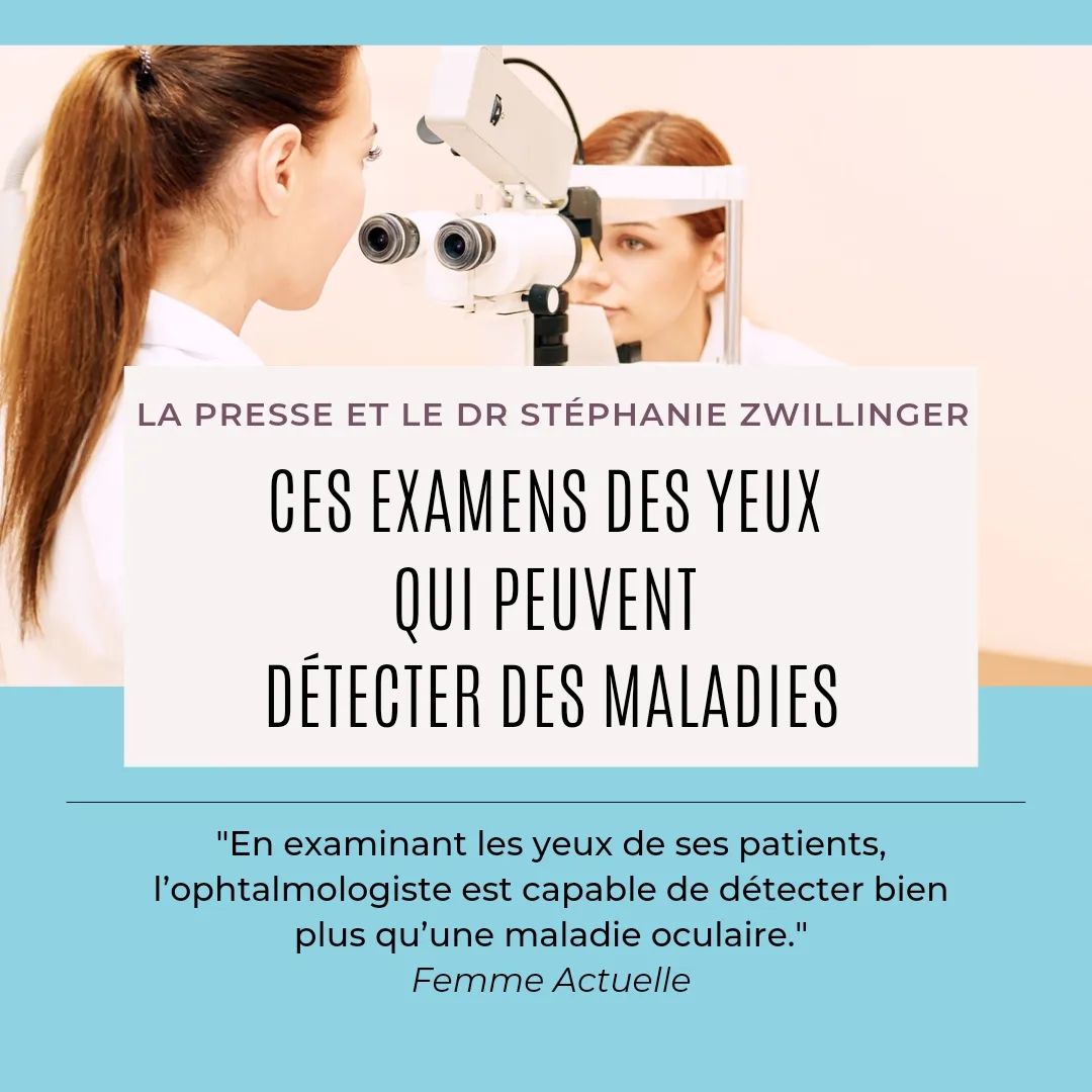 🔎Un simple examen peut... - COP9- Dr Stéphanie Zwillinger | Facebook