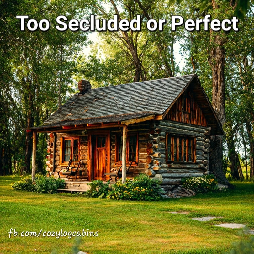Log - Is it Too Secluded for you or do you prefer this setting of the ...