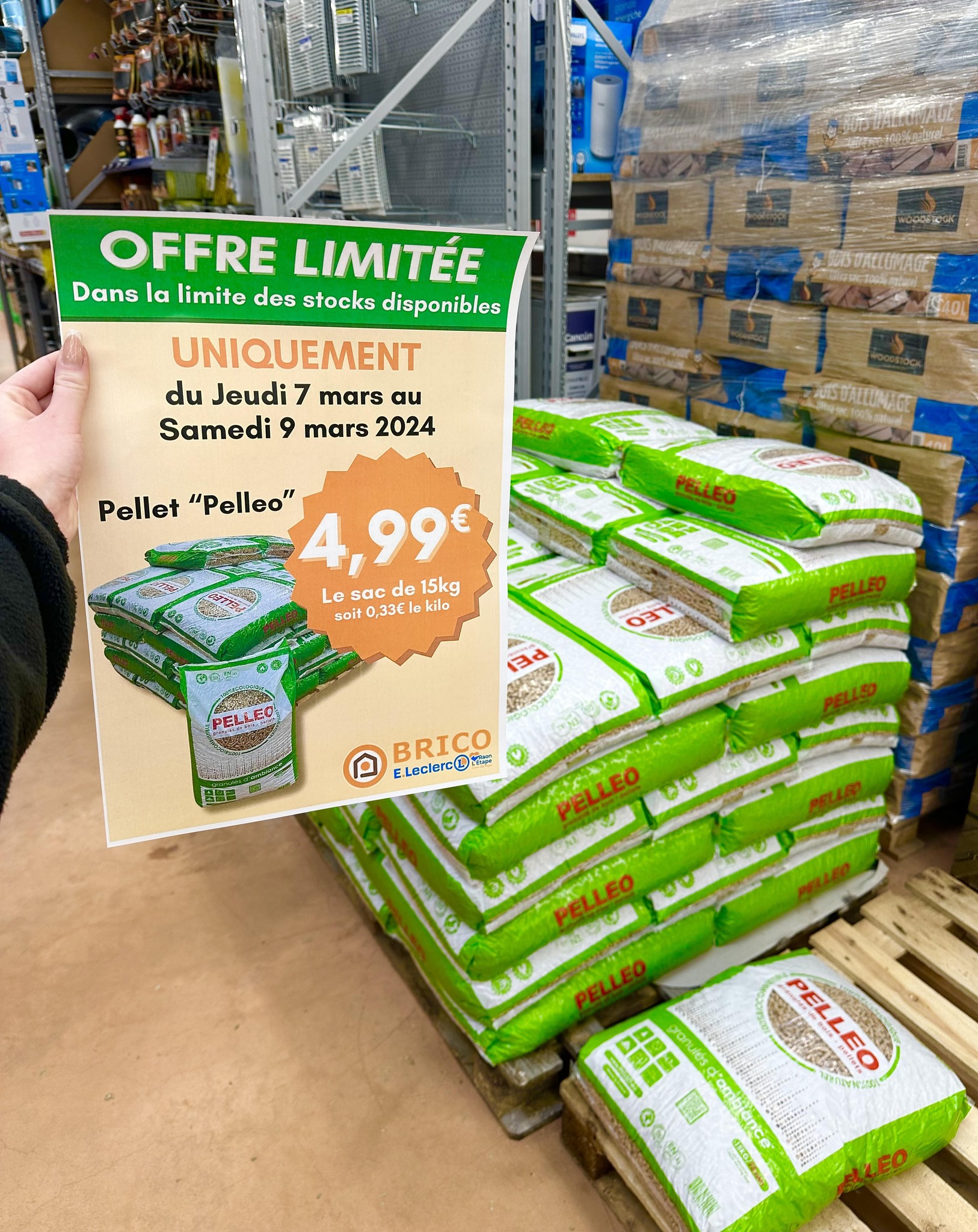 Pellets Pas Cher Leclerc