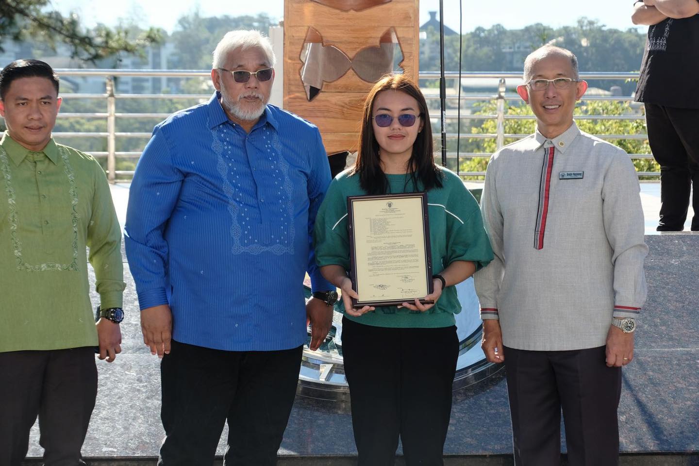 Baguio - MERITORIOUS ACHIEVEMENT - Aizel Salagma, a graduate of the ...