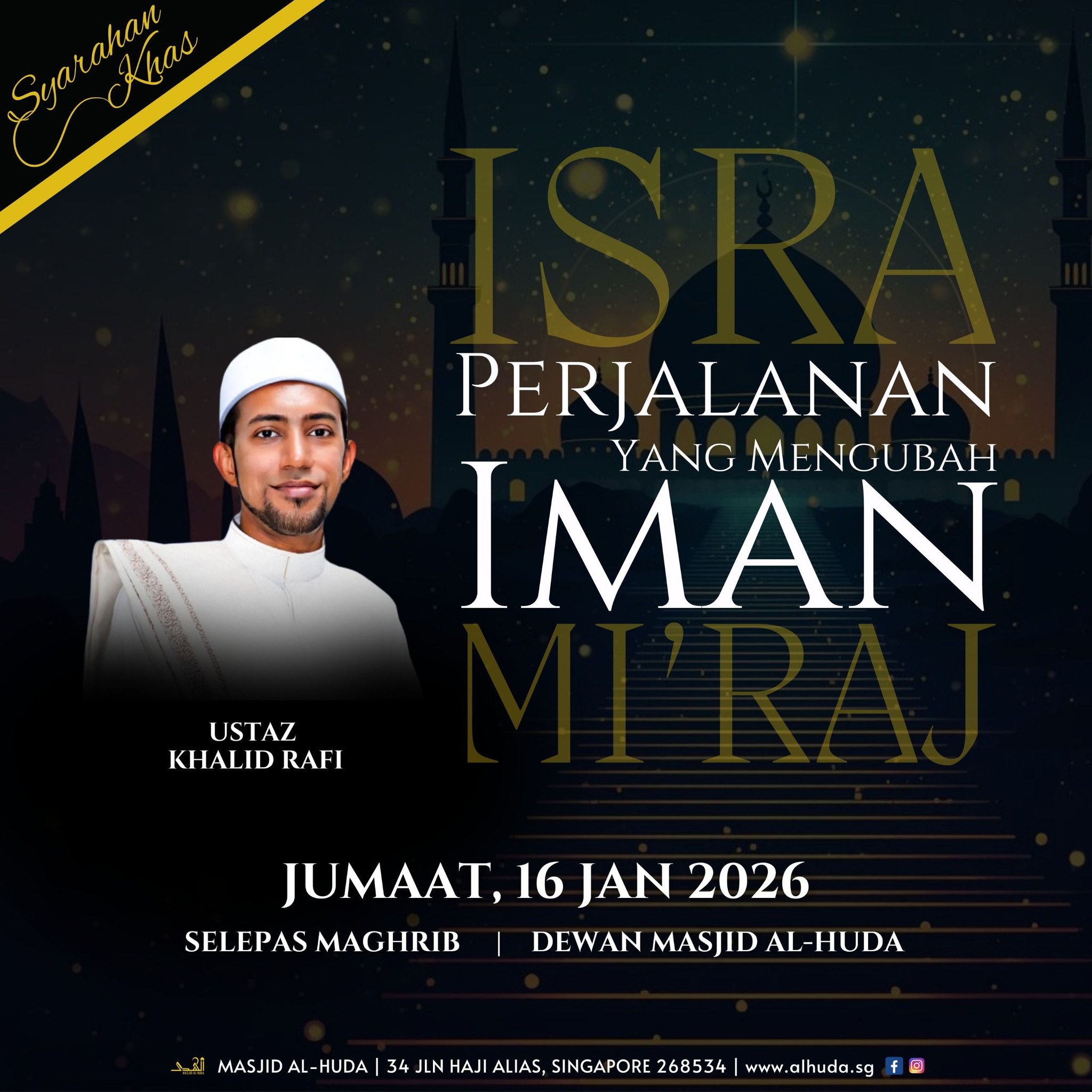 🤲 Ketika doa diangkat, iman... - Al-Huda Mosque Singapore | Facebook