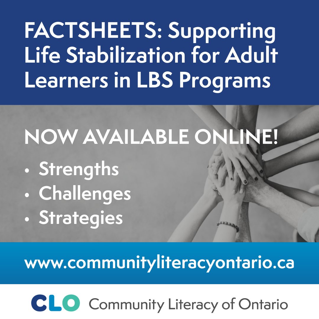 Community - Community Literacy of Ontario (CLO) is pleased to share our ...
